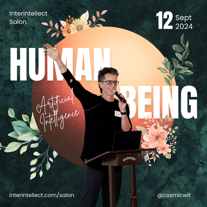 Join Me for a Special Live Salon about Being Human In the Age of AI